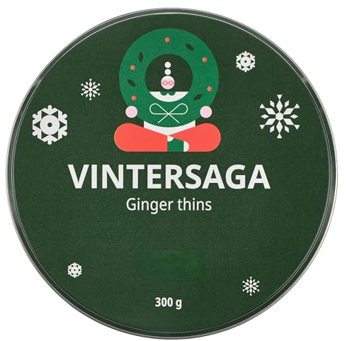 Fakhri KAFFEREP Ginger Thins Crisp Ginger Biscuits Sweet Spiced Cookies Perfect Tea Time Snack