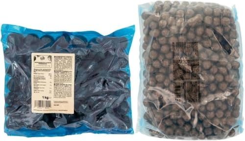 KoRo – Lot de snacks au chocolat – Fraises lyophilisées enrobées de chocolat – Billes de bretzel au chocolat – Idéal à partager & à offrir