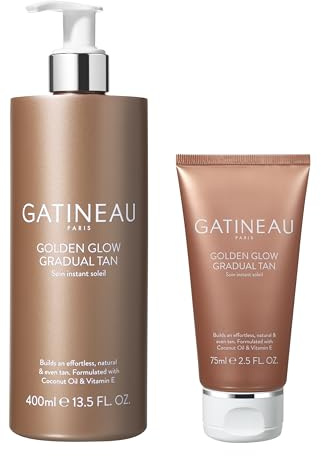 GATINEAU Golden Glow Gradual Tan 400ml + 75ml