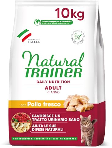 Trainer Natural Cat Adult con Pollo 10 Kg, 10000 Gr