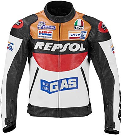 MTTKTTBD PU Pelle Giacca Motocicletta/Bici/Corsa con Protezioni CE,Giubbotto Moto con Fodera Termica Manica Staccabile Gilet Termico 4 Stagioni per Touring Racing