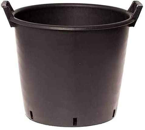 Muddy Hands Heavy Duty Large Plastic Plant Pot with Handles Outdoor Garden Vegetable Salad Flower Tree Planter Container (1, 70 Litre)