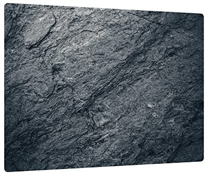 ALLboards Glass Chopping Board GRANITE STONE ROCK FORMATION 30x40cm Cutting Board Splashback Worktop Saver for Kitchen Hob Protection Hot Cover Heat Resistant Multi-Glass Plate Dishes Pad Work Surface