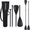 ONVAYA® SUP/Kajak Paddel | 2-in-1: Stechpaddel & Doppelpaddel | Für Stand-Up-Paddling, Kajak, Schlauchboot etc. | 3-teilig | Größe flexibel anpassbar