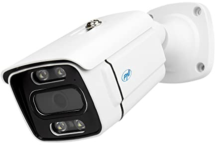PNI Telecamera di videosorveglianza IP3POE, 3MP, esterno IP66, microfono integrato, compatibile con il sistema di sorveglianza POE House IPMAX POE 3 House IPMAX POE 3LR
