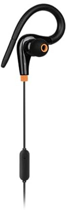 Meliconi Mysound - Speak Fit + Cuffie Auricolari In-Ear con Connessione Type-C, ottimali per lo Sport, Colore Nero e Arancione