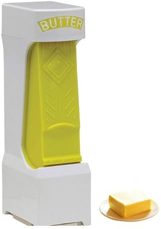 NALoRa Fette Per Tagliare Il Burro,Dispenser Per Spremere Con Un Clic In Plastica ABS,Carica Facilmente Un Bastoncino Completo Di Burro Duro,Strumenti Da Cucina Per Mantenere Il Burro Fresco