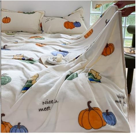 OUYUE Manta Invierno Manta De Tiro, Manta Reversible Gruesa Y Cálida para Invierno, Manta Difusa Ultrasuave Cobija para Sofá(H,200 * 230cm)