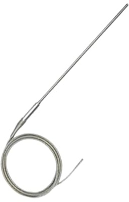 Thermocouple sonde K avec câble en silicone capsule 250 mm Diam 3 mm câble 130 cm (Ref Int 8009)