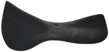 Baoblaze Cuscino per Sella in Gel, Imbottitura in Gel, Sella Inglese per Equitazione da Competizione, Nero
