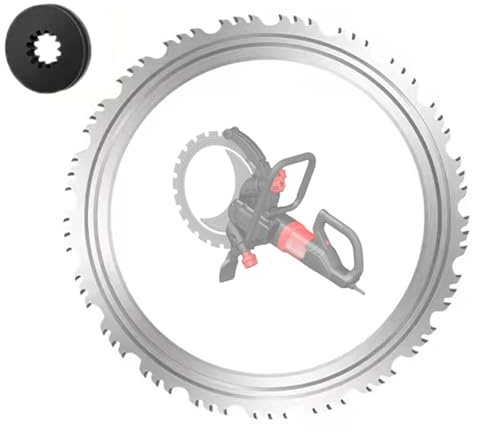 Concrete Ring Saw Blade 16 - Cutting Depth 11.8 - Ideal for Concrete, Wood, Rubber, Brick, Aluminum, Steel Bar