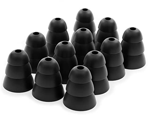 Okuli 12 x Écouteurs en Silicone Tripler Embouts d'oreilles pour Casque Écouteurs