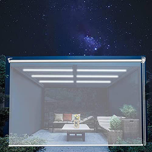 FUFU Tende a Rullo Esterno Tende Verticali, Tenda Termica e Isolante con Guide Laterali ，PVC Tenda di Plastica Tenda da Sole a Rullo Protezione dal Sole per B(Size:W70xH180cm,Color:Castagna)