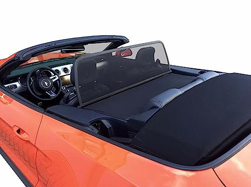 Aperta Filet Coupe-Vent Compatible avec S-550, Mk6 Noir Filet Anti-remous 100% sur Mesure OEM Qualité Windschott fabriqué aux Pays-Bas