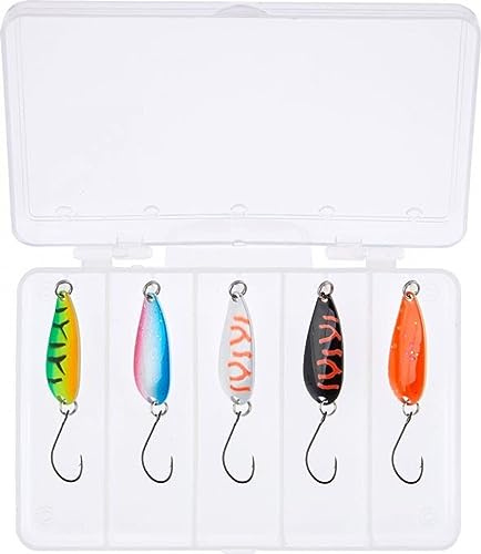 Balzer Spoon Sortiment Special Edition / 5 Forellenblinker 3cm - 2,3g in Einer Box