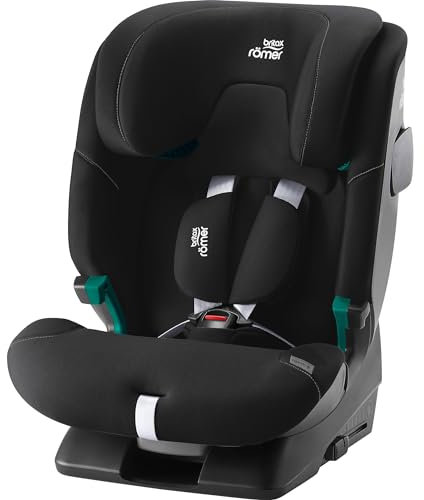 BRITAX RÖMER Kindersitz ADVANSAFIX 2 Z-LINE, für Kinder von 76-150 cm (i-Size) mit und ohne ISOFIX, 15 Monate bis 12 Jahre, Space Black