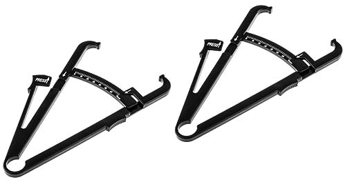 FOMIYES 2St Körperfettmessschieber Taillenumfang fetter Bremssattel Körperfetttester Tester Bremssattel körperfett messung körperfett waagen Taillenmessschieber Körperfettrechner Caliper
