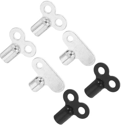 LIFKOME 6pcs Radiator Thermostat Key Valve Spanner Bleeding Air Valve Key Hvac Tool Radiator Tool Essential Heating System Accessory