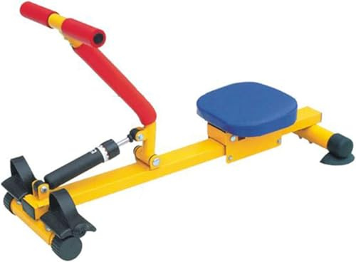 Hydraulisches Widerstands-Rudergerät für Zuhause – Multi-Fitnessgeräte mit Einschienen-Design, perfekt für Kinder Fitness und Spaß