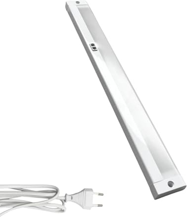 Evotrade Luminella Sottopensile MARBELLA Applique LED Dimmer Tattile e ON/OFF a Sfioramento – Disponibile in Tre Lunghezze Combinabili e Cavo 1,5 m con Spina Europea (Lunghezza 60 cm)