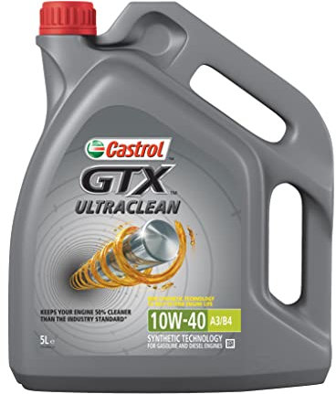 Castrol 055055 Motoröl, GTX Ultra, 10 W-40, 5 L