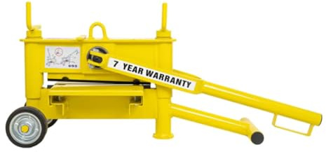 ORIT Verbundsteinspalter Mit 2 Spindel IQ Easy Cutter - Schnitthöhe 10-120 mm - Schnittbreite 330 mm, Steinknacker, Steintrenner, Plattenschneider, Rotierende klingen mit 4 schneidkanten