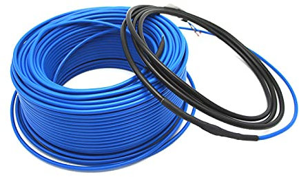 20W/m FEP Fluoropolymer Insulated Alloy Heating Wire Warm Tile Laminate Floor Underfloor Heating Cable 140m - 2800W