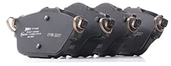 VALEO - Plaquettes de frein First - 302428 - Jeu de 4 plaquettes - Essieu arrière - Entièrement équipés avec accessoires montés