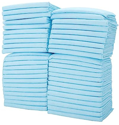 Youyijia 100 Stück Windeln Für Haustierwelpen 60x40cm Trainingsmatte Für Welpen Welpentoilette Einweg-Pflegepad Für Haustiere Für Haustierwelpen