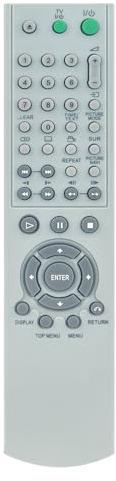 RMT-D157P Télécommande de Rechange pour Lecteur DVD Sony DVP-NS41P DVP-NS430 DVP-NS50P DVP-NS52P DVP-NS585P DVP-NS64P DVP-NS67P 330 DVP-NS DVP-NS330 DVP-NS708H