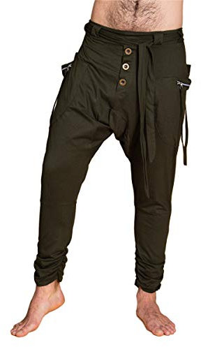 PANASIAM Ch01 Baggy Pants, 15-001 Green, XL