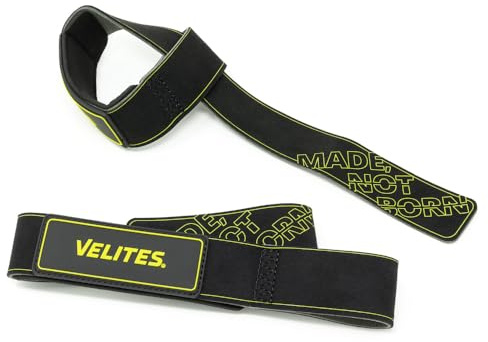 Velites Ceinture Lombaire pour Haltérophilie et Musculation, Noir | Ceinture lombaire Velites pour l'haltérophilie, offre maintien et confort lors des squats et soulevés de terre.