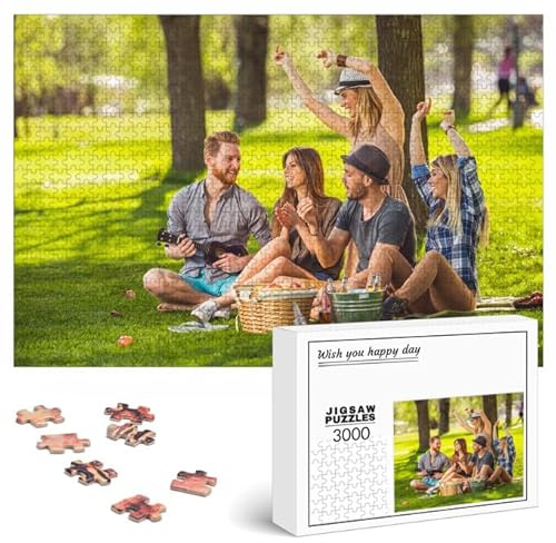 Foto-Puzzle 35-3000 Teile mit Eigenem Foto Bedrucken Puzzle Selber Gestalten Gestalte Dein Individuelles Fotopuzzle für Geburtstage, Muttertag, Valentinstag & Hochzeiten