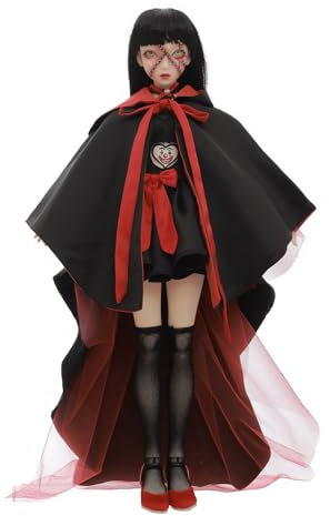Oueneifs Puppet BJD Puppe 1/4 Verdunkelung Relief Hexe mit zusätzlichen Ballettfüßen Design Harz Spielzeug für 15+ Jahre alt