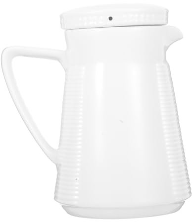 ZUNOXAZ Hervidor De Agua Jarra De Hogar Resistente Al Frío Para Sala Cocina Jarra De Agua Blanca