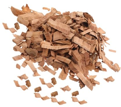 YARNOW Copeaux De Bois pour Fumage Au Barbecue Bois De Pommier Aromatisé pour Grillades Et Fumoirs Ajout De Saveur Naturelle