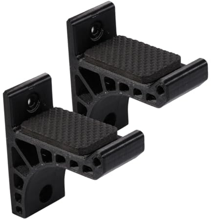 WOONEKY Soporte Adhesivo para Recurvo, Resistente Marcas Pared, Adecuado para Guardar y Ordenar Equipos De Tiro