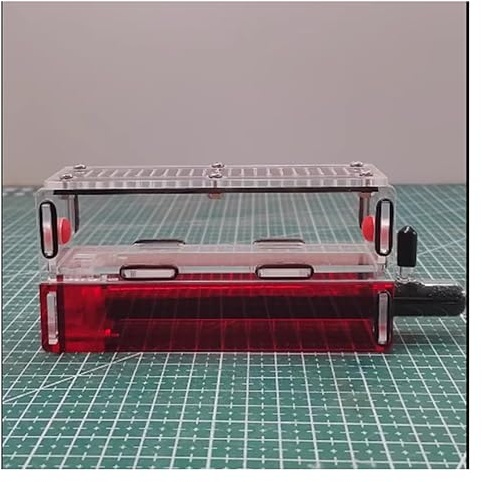 Ameisenhaus, Acrylglas-Reagenzglas-Ameisen-Nistkasten, for die Zucht von Ameisen, Formicarium for Fors(15 Caliber-A)