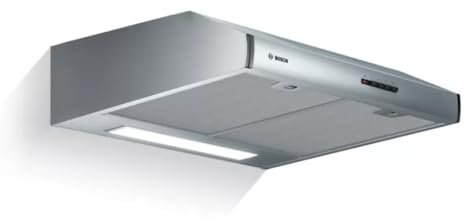 Bosch DUL63CC55 Serie | 4- Campana horizontal, 3 niveles de potencia, de 60 cm, color acero inoxidable