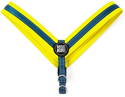 Max & Molly 4894512018129 Matrix Yellow Q-Fit Hundegeschirr Neopren Gepolstert Mit reflektierenden Nähten, M, 71 g
