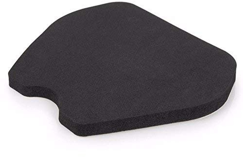 Oldbones Almohadilla universal para asiento de motocicleta de espuma para carreras de uso en pista, espuma adhesiva de alta densidad de 20 mm de espesor
