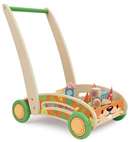Trudi Schiebe - und Spielwagen mit 40 Würfel