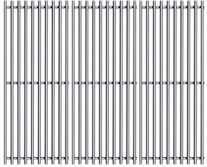 Htanch SD63246018 (3er-Pack) 43,2 cm Edelstahl-Kochroste für Charbroil Professional, Signature und Commercial Serie TRU-Infrared 3 Brenner Modelle 466242515 466242516 463367016 463242516