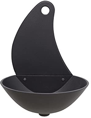 FONDERIA BONGIOVANNI | Fontaine murale | Fontaine de Jardin Extérieur | Mural | Modèle Lune | Sans Robinet | pour Maison Jardin Terrasse Extérieur