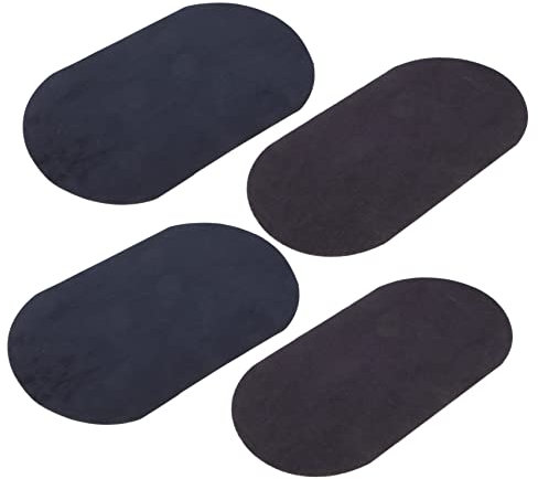 ULDIGI Patch Selbstklebender Stoff - 4 Stück Dekorative Nähflicken Für Kleidung Einfach Zu Verwendende Applikationen Für Kleidung