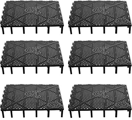 FRCOLOR 6pcs Aquarium Filter Plates Gravel Cleaner Fish Tank Divider Gravel Filter Wear-resistant Tank Divider