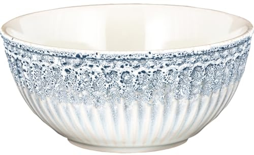 GreenGate Alice Müslischale Ripple Blue 14cm