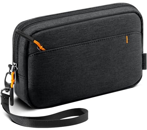 Inateck Kabeltasche Elektronik Organizer, Spritzwasserfester Reise Zubehör Tasche, Kompatibel mit Maus, USB Stick