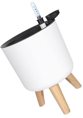 Happyyami Pot De Fleur Automatique à Absorption Eau avec Jauge De Niveau pour Plantes Intérieures Et Extérieures pour Fenêtres Et Balcon