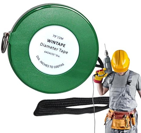 Diamètre Ruban À Mesurer - Mesurer Les Outils De Mesure De L'arbre À Ruban | Blade En Acier Flexible Et Plastique, De Mesure De Poche Professionnelle, Impérial Et Métrique, Outils De Tuyauteur,